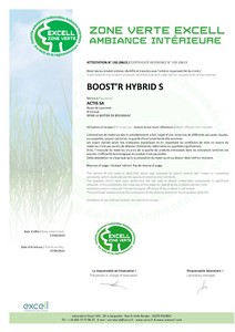 BOOST-R-HYBRID-Zone verte EXCELL